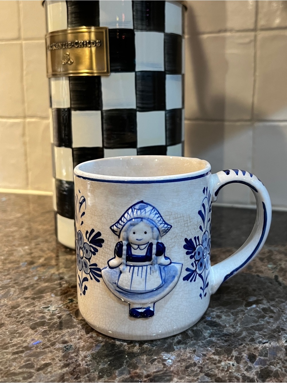Delft Dutch Girl Mug